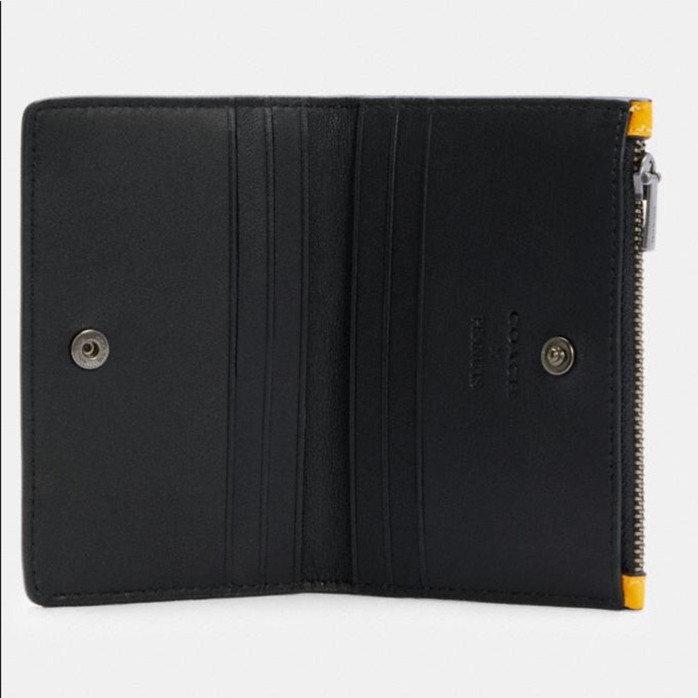 Coach x Peanuts Bifold Wallet with Charlie Brown - Picture 2 of 3